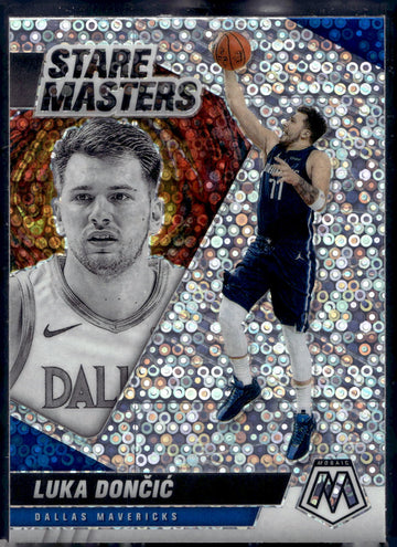 2020-21 Panini Mosaic #5 Luka Doncic Stare Masters Fast Break