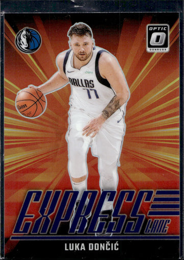 2024-25 Donruss Optic #6 Luka Doncic Express Lane Purple