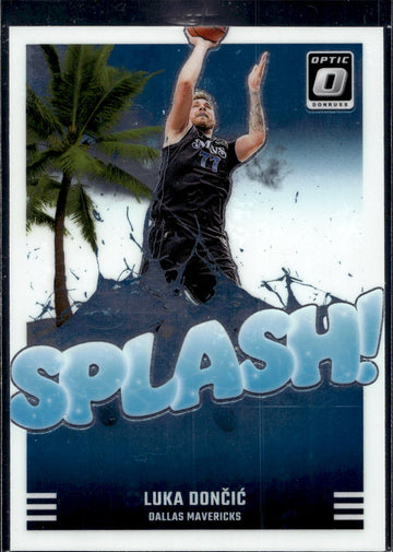 2024-25 Donruss Optic #1 Luka Doncic Splash!