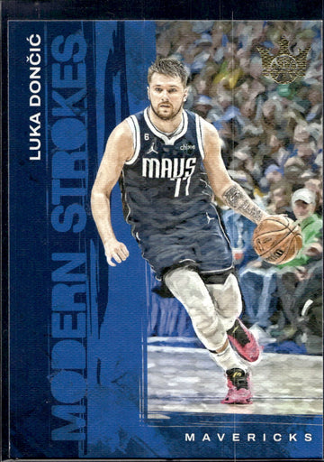 2023-24 Panini Court Kings #12 Luka Doncic Modern Strokes