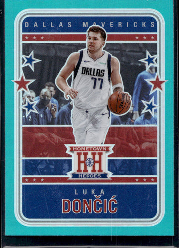 2020-21 Panini Chronicles #554 Luka Doncic Teal