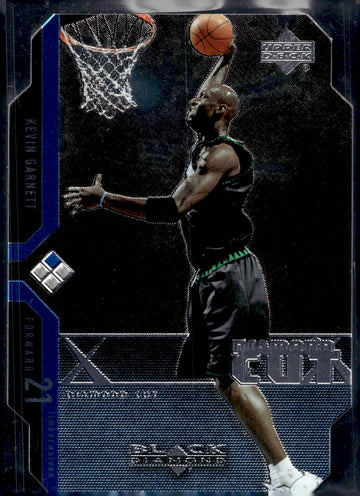 2004-05 Upper Deck Black Diamond #DC6 Kevin Garnett Diamond Cuts