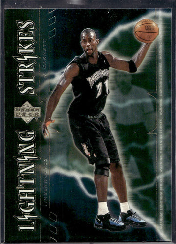 2000-01 Upper Deck #LS5 Kevin Garnett Lightning Strikes