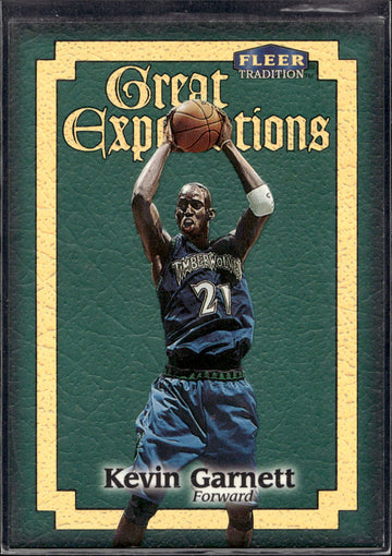 1998-99 Fleer Tradition #5 GE Kevin Garnett Great Expectations