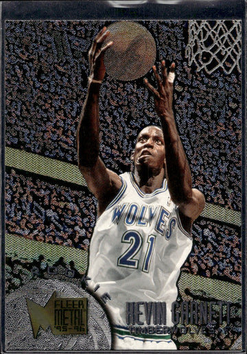 1995-96 Metal #167 Kevin Garnett RC