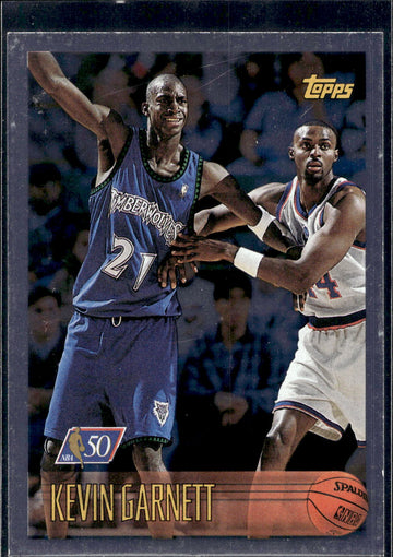 1996-97 Topps #131 Kevin Garnett NBA at 50
