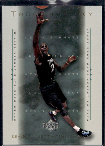 2000-01 Upper Deck #T2 Kevin Garnett Touch the Sky