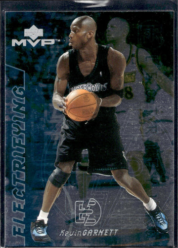2000-01 Upper Deck MVP #E1 Kevin Garnett Electrifying