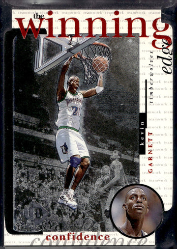 1996-97 Upper Deck UD3 #W10 Kevin Garnett The Winning Edge