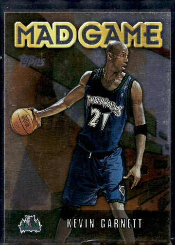 2001-02 Topps #MG5 Kevin Garnett Mad Game