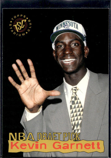 1995-96 Stadium Club #5 Kevin Garnett Draft Picks