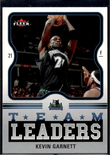 2006-07 Fleer #TL-KG Kevin Garnett Team Leaders