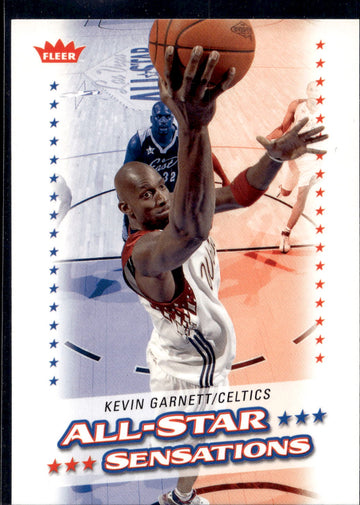2008-09 Fleer #AS-12 Kevin Garnett All-Star Sensations