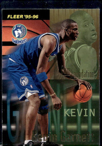 1995-96 Fleer #335 Kevin Garnett RC