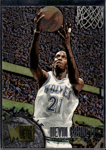 1995-96 Metal #167 Kevin Garnett RC