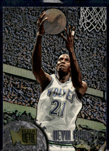 1995-96 Metal #167 Kevin Garnett RC