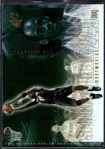 2000-01 SPx #S10 Kevin Garnett SPxcitement
