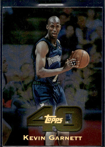 1997-98 Topps #T40-11 Kevin Garnett Topps 40