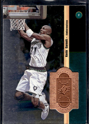 1998-99 SPx Finite #29 Kevin Garnett #/10000