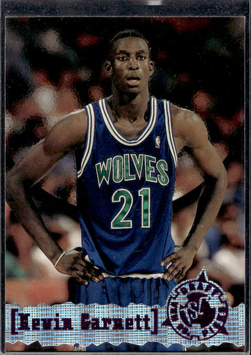1995-96 Stadium Club #343 Kevin Garnett RC