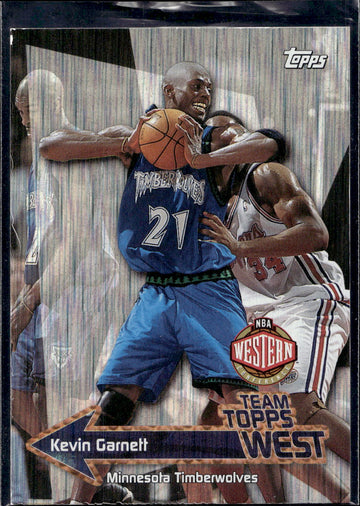 1999-00 Topps #TT5 Kevin Garnett Team Topps