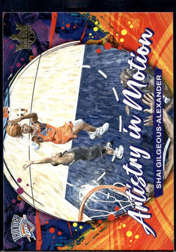 2023-24 Panini Court Kings #30 Shai Gilgeous-Alexander Artistry In Motion
