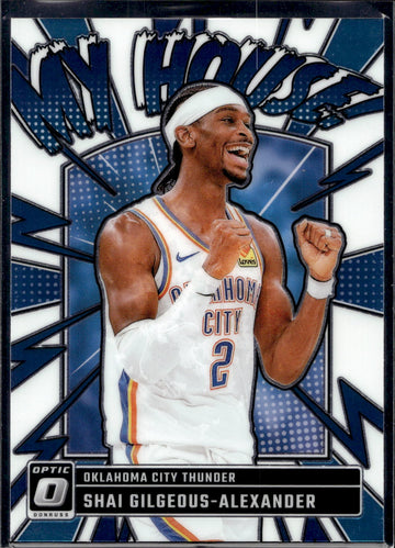2024-25 Donruss Optic #6 Shai Gilgeous-Alexander My House