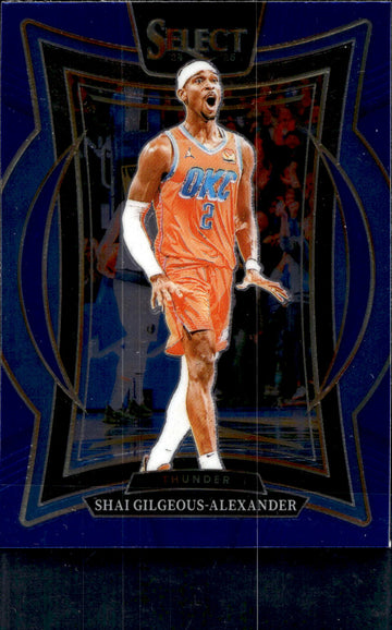 2024-25 Panini Select #36 Shai Gilgeous-Alexander Blue (Retail)