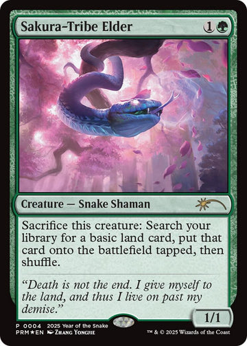 Sakura-Tribe Elder (Year of the Snake 2025) [SSP] - Near Mint