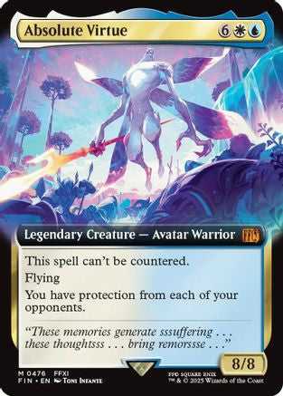 Absolute Virtue (Extended Art) (FIN-476) - FINAL FANTASY Foil