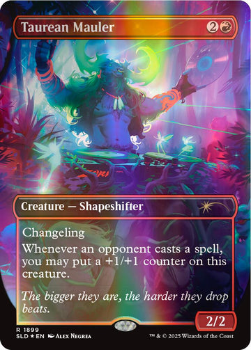 Taurean Mauler (Double Rainbow Foil) [SLD] - Near Mint