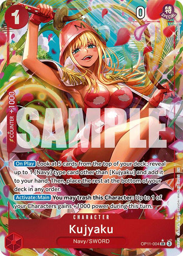 Kujyaku (Alternate Art) [OP11] - Near Mint