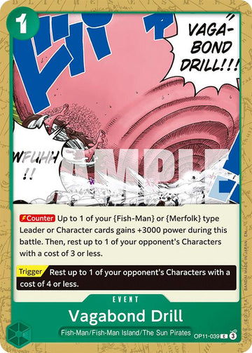 Vagabond Drill - OP11-039 - (A Fist of Divine Speed)