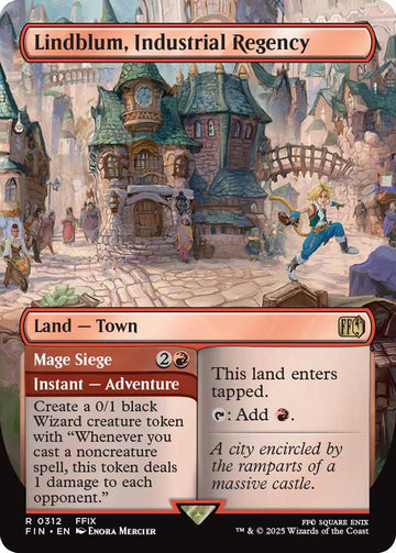 Lindblum, Industrial Regency (Borderless) [FIN - 312]