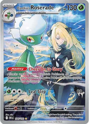 Cynthia's Roserade - 184/182 - (SV10: Destined Rivals)