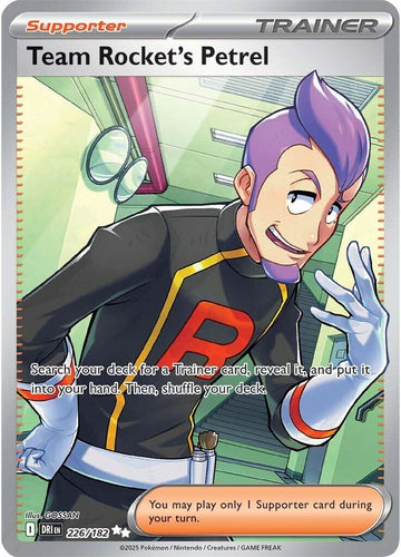 Team Rocket's Petrel - 226/182 [DRI] - Near Mint