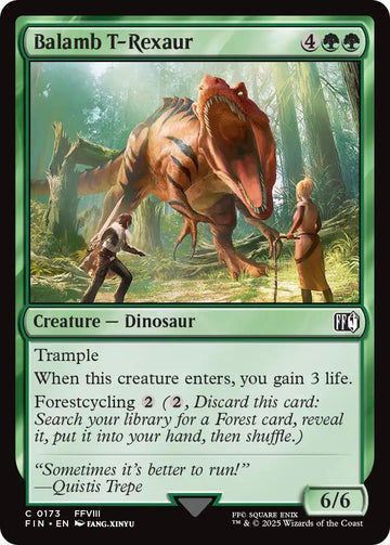 Balamb T-Rexaur - 173 - (FINAL FANTASY)