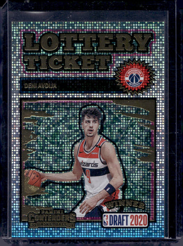 2020-21 Panini Contenders #5 Deni Avdija Lottery Ticket