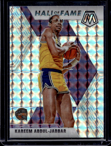 2019-20 Panini Mosaic #283 Kareem Abdul-Jabbar Prizm