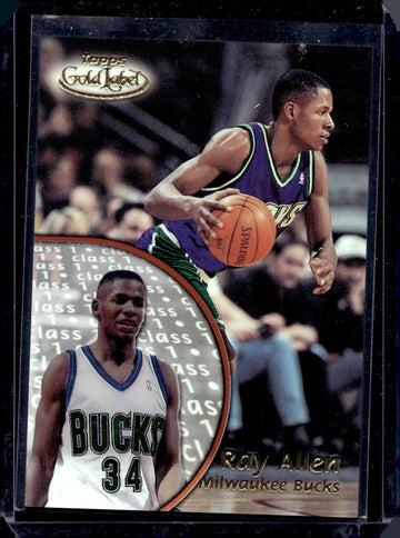 2000-01 Topps Gold Label #75 Ray Allen