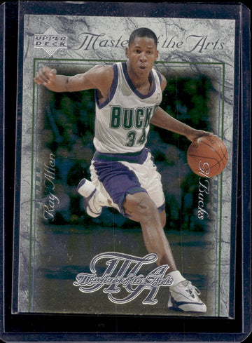 2000-01 Upper Deck #MA2 Ray Allen Masters of the Arts