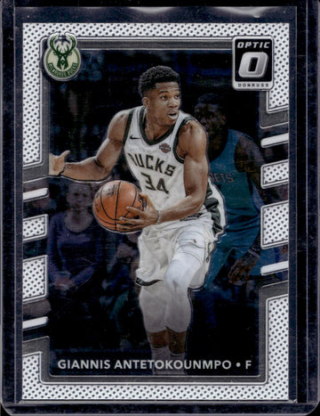 2017-18 Donruss Optic #81 Giannis Antetokounmpo