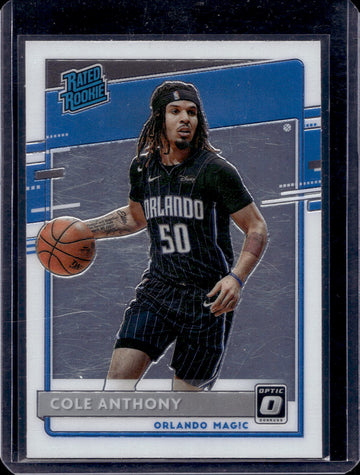 2020-21 Donruss Optic #165 Cole Anthony