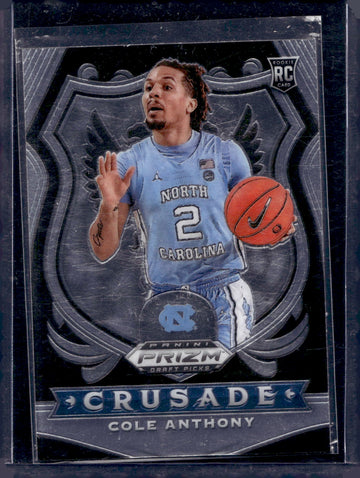 2020 Panini Prizm Draft Picks Collegiate #89 Cole Anthony