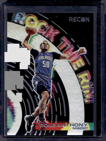 2021-22 Panini Recon #13 Cole Anthony Rock the Rim