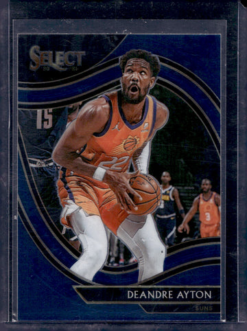 2020-21 Panini Select #237 Deandre Ayton Blue