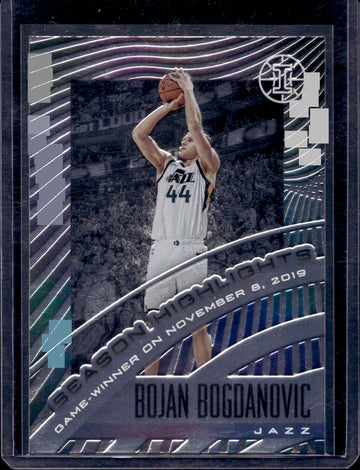 2019-20 Panini Illusions #25 Bojan Bogdanovic Season Highlights