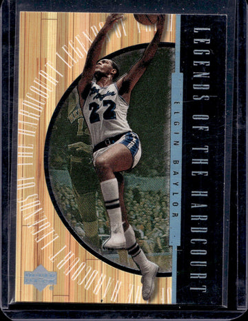 1999-00 Upper Deck Hardcourt #L2 Elgin Baylor Legends of the Hardcourt