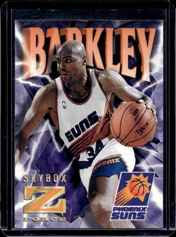 1996-97 SkyBox Z-Force #68 Charles Barkley Z-Cling