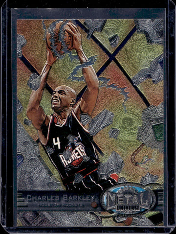 1997-98 Metal Universe #1 Charles Barkley